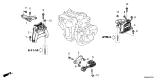 Diagram for 2026 Honda CR-V Motor And Transmission Mount - 50850-3A0-A11