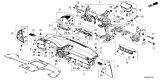 Diagram for 2025 Honda Accord Hybrid Instrument Panel - 77100-30A-A00ZB