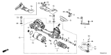 Diagram for 2026 Honda Civic Steering Gear Box - 53620-T38-D14