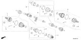 Diagram for 2026 Honda Prelude CV Joint - 44019-36W-305