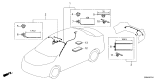 Diagram for 2025 Honda Accord Hybrid Sunroof Cable - 32156-30B-A00