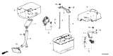 Diagram for 2025 Honda Ridgeline Battery Cable - 32600-T6Z-A00