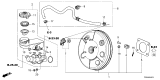 Diagram for 2026 Honda Civic Brake Booster Vacuum Hose - 46402-T47-A02