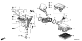 Diagram for 2025 Honda Accord Air Filter - 17220-64A-A00