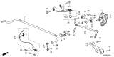 Diagram for 2025 Honda Passport Sway Bar Bushing - 52306-TGS-A33