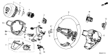 Diagram for 2025 Honda HR-V Air Bag - 77810-3W0-A80ZA