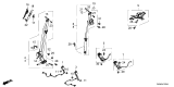 Diagram for 2024 Honda CR-V Seat Belt Buckle - 04813-3A0-A00ZA