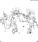 Diagram for Honda Prologue A/C Compressor Cut-Out Switches - 13557568