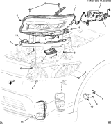 Diagram for Honda Prologue Fog Light - 85551764