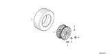 Diagram for 2025 Honda CR-V Spare Wheel - 42800-3E7-H71