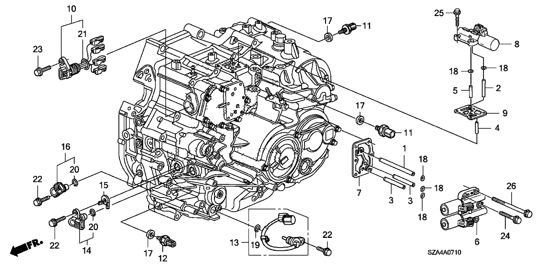 Ошибка p1751 honda