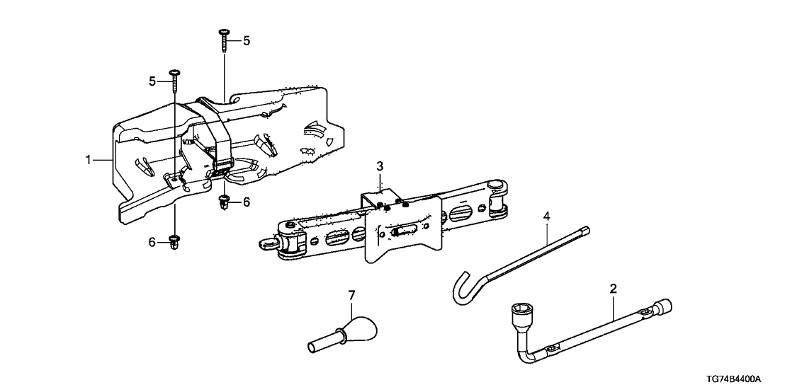 6 honda pilot parts diagram Diagram For You