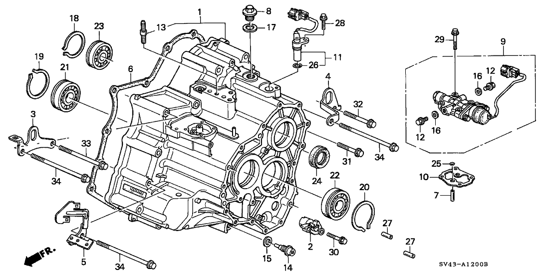 [DIAGRAM] Honda Accord Transmission Diagram
