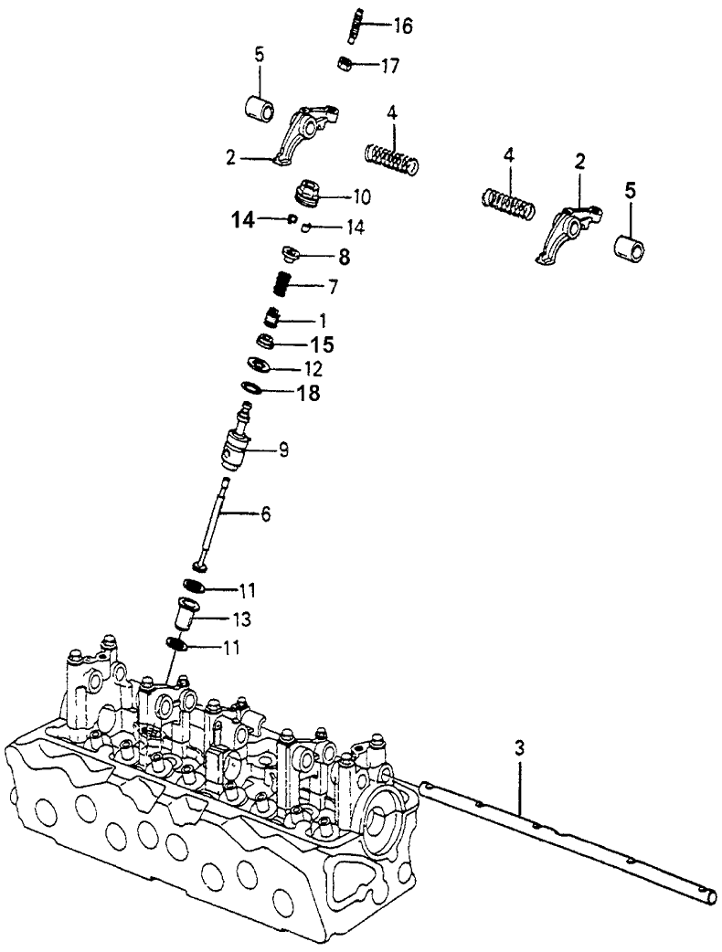 1983 Honda Accord 4 Door SE KL HMT Auxiliary Valve