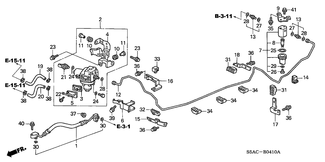 16740PMSA02 Genuine Honda Regulator Assy., Pressure