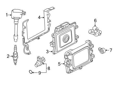Honda 37820-5AM-A11 CONTROL MODULE, POWERTRAIN (REWRITABLE)