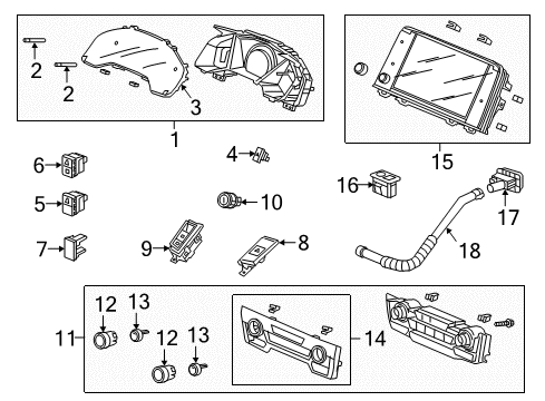 2022 Honda CR-V Automatic Temperature Controls Diagram 2