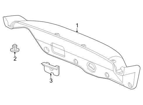 2023 Honda Accord Hybrid Interior Trim - Trunk Diagram