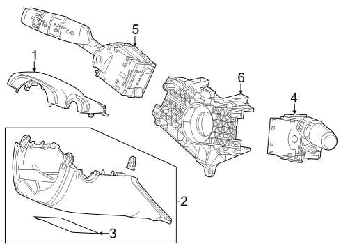 2023 Honda CR-V Switches Diagram 2
