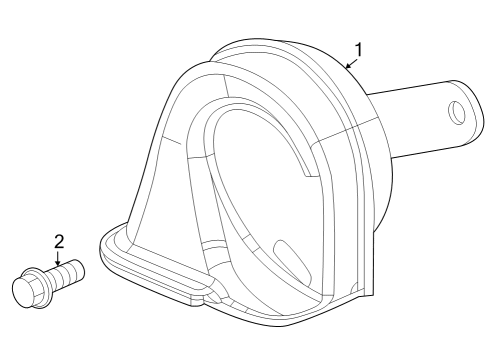 2023 Honda CR-V Horn Diagram
