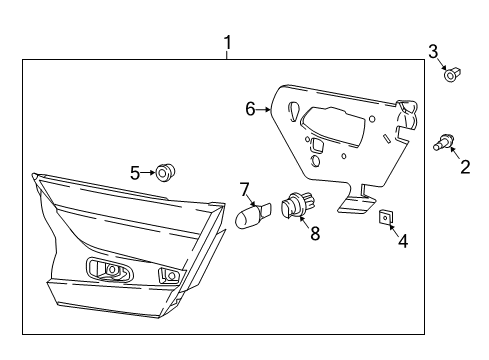 2022 Honda Accord Hybrid Backup Lamps Diagram