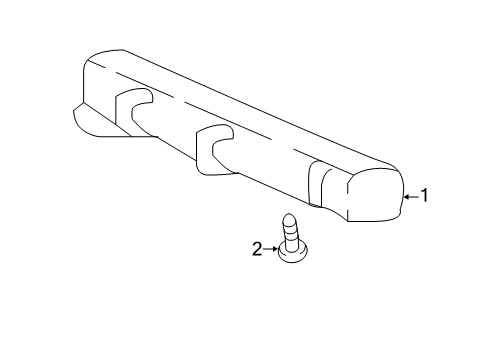 2022 Honda Accord Hybrid High Mount Lamps Diagram
