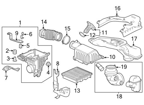 2024 Honda Accord Hybrid Air Intake Diagram 1