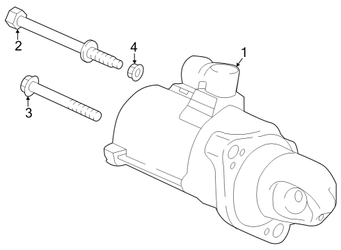 2023 Honda Accord Starter Diagram