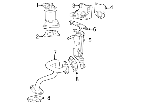 2024 Honda CR-V EGR System Diagram