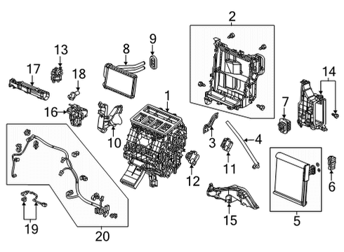 2022 Honda Civic Automatic Temperature Controls Diagram 4