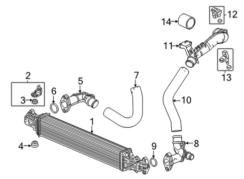 2022 Honda Civic Intercooler Diagram 1