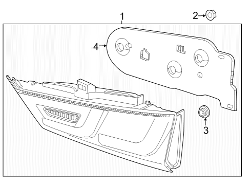 2023 Honda CR-V Backup Lamps Diagram