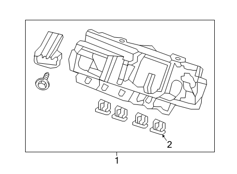 2023 Honda Passport Fuse & Relay Diagram 1
