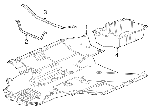 2023 Honda CR-V Exterior Trim - Pillars Diagram 2