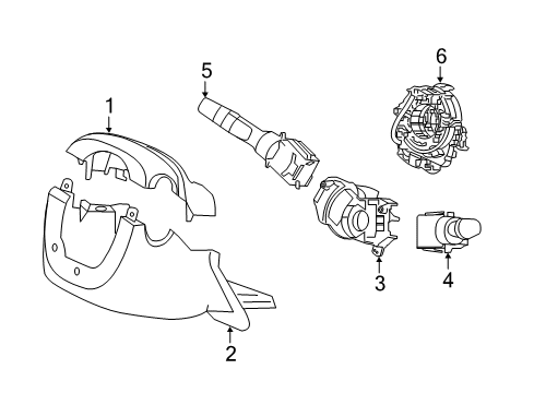 2022 Honda Accord Hybrid Switches Diagram 2