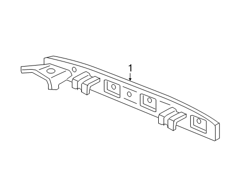 2023 Honda Ridgeline High Mount Lamps Diagram