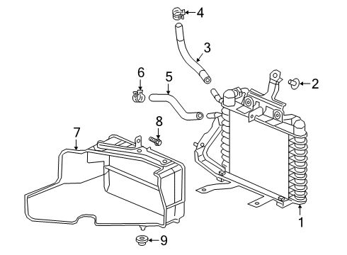 2022 Honda Insight Trans Oil Cooler Diagram