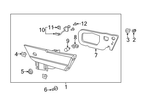 91535-TL4-003 - Genuine Honda Clip, Connector