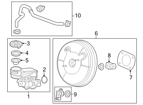 2023 Honda Civic Dash Panel Components Diagram 2