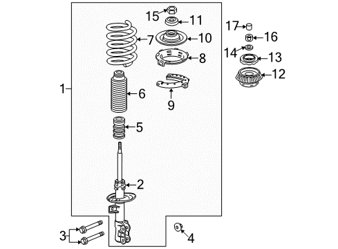 Nut (14 MM) Diagram for Y902A-SMA-003