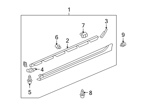 Clip Diagram for 90601-PV3-003