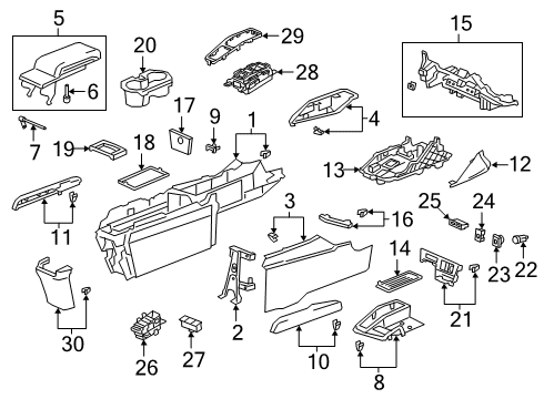 2022 Honda Insight Gear Shift Control - AT Diagram
