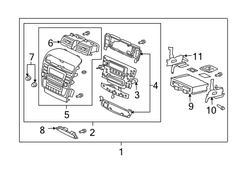 Panel *NH542L*(Dv High Metal) Diagram for 39058-SEC-L02ZB
