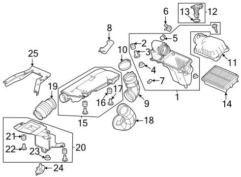 2024 Honda Accord Hybrid Air Intake Diagram 2