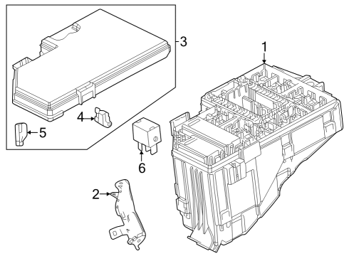2023 Honda Accord Hybrid Fuse & Relay Diagram 2