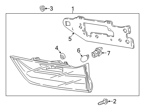 2022 Honda CR-V Backup Lamps Diagram