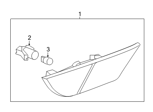 2023 Honda Odyssey Side Marker Lamps Diagram