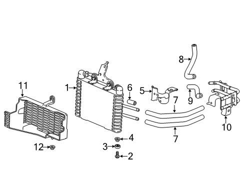 2022 Honda Accord Hybrid Oil Cooler Diagram