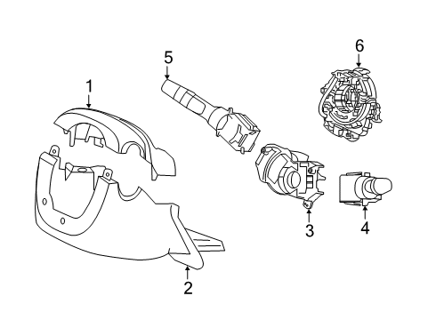 2022 Honda Insight Switches Diagram 2