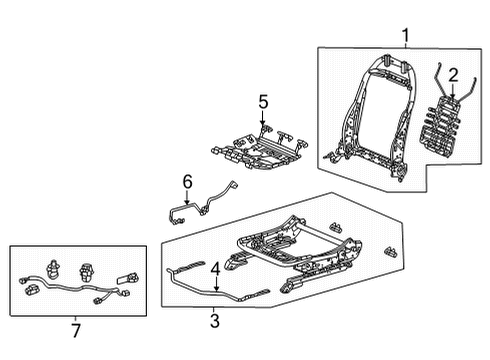 2022 Honda Civic Tracks & Components Diagram 8